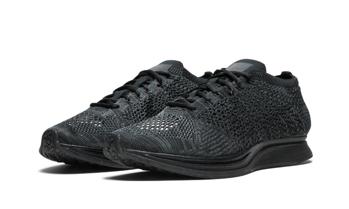 nike flyknit racer black womens